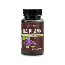 Skoczyla NA PLAMKI cynk, beta karoten, witamina E - 60 kapsułek